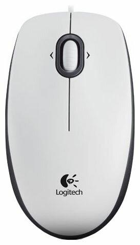 Мышь Logitech M100 (USB,белый)/(910-005004)