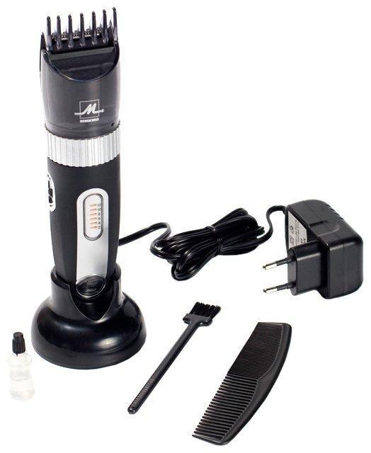 Машинка для стрижки головы Микма ИП-92, серебристый, черный