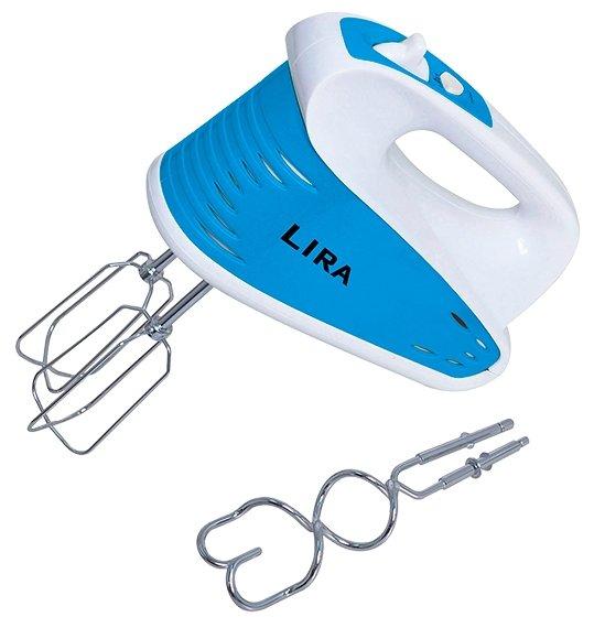 Миксер Lira LR0301 (синий, белый)