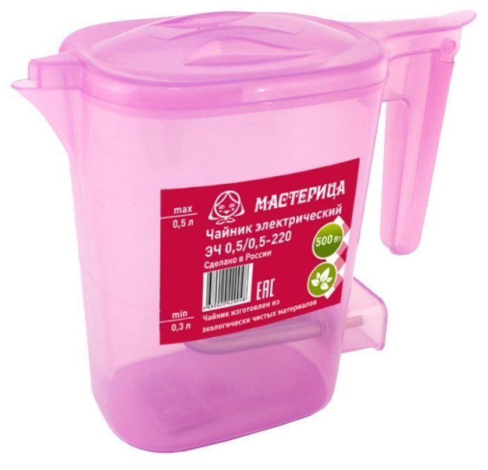 Электрический чайник Мастерица ЭЧ 0,5/0,5-220 (сиреневый)