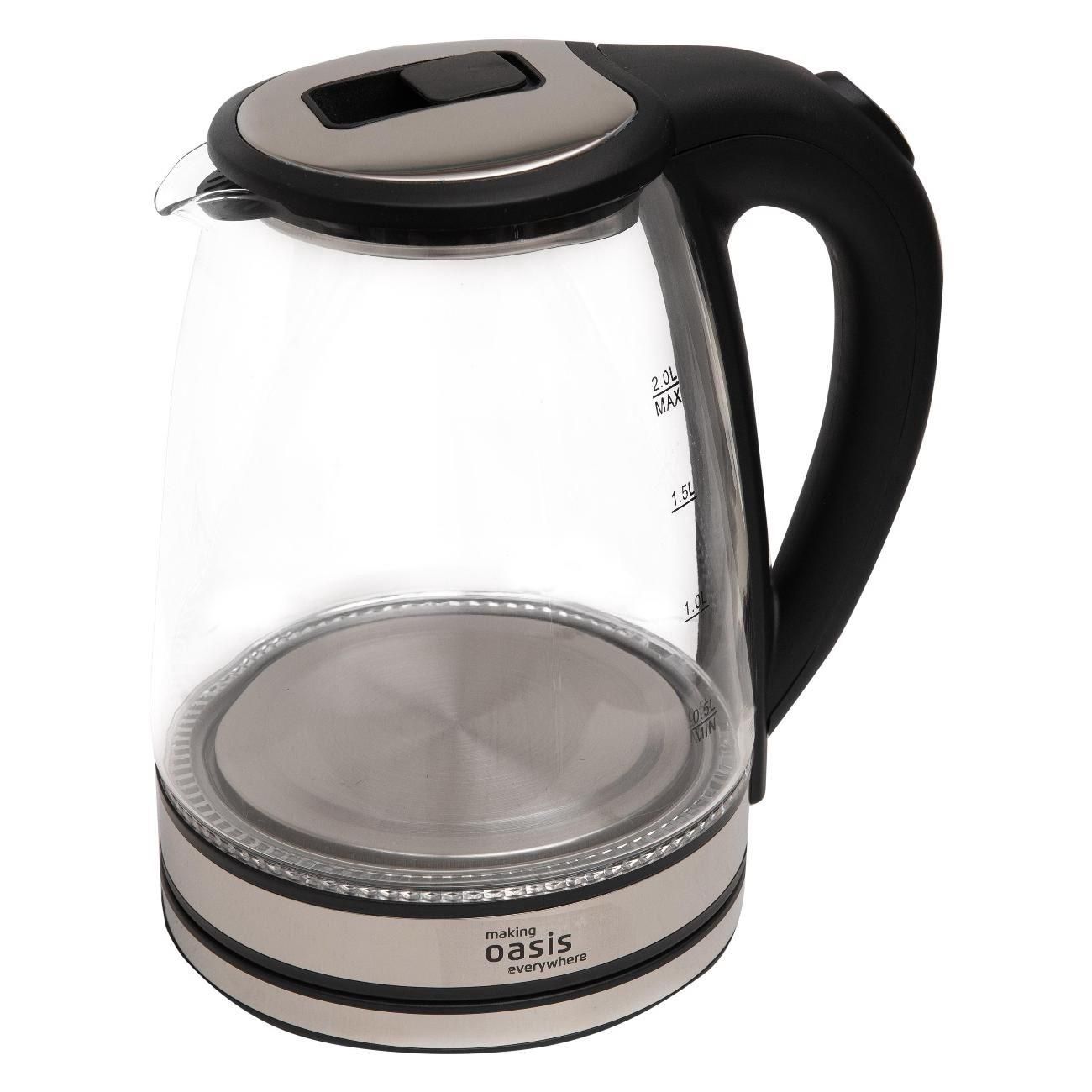 Электрический чайник Oasis K-8GS (черный)