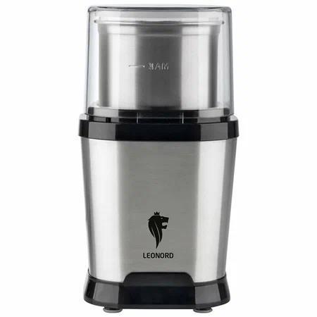Кофемолка Leonord LE-1725 (серебристый, черный)