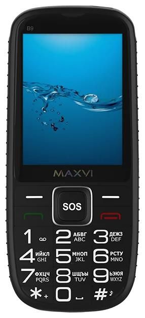 Мобильный телефон MAXVI B9,черный