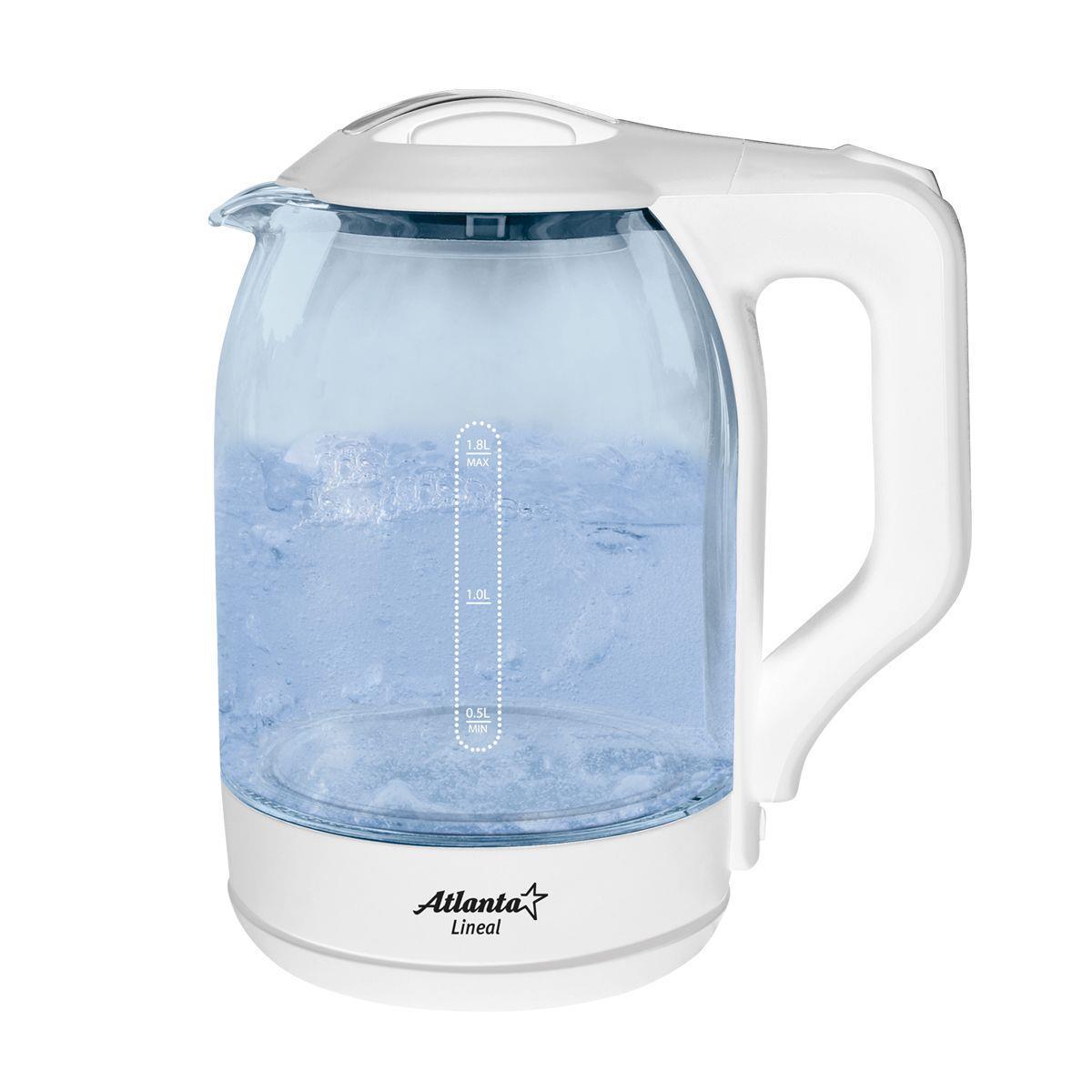 Электрический чайник Atlanta ATH-2466 (белый)