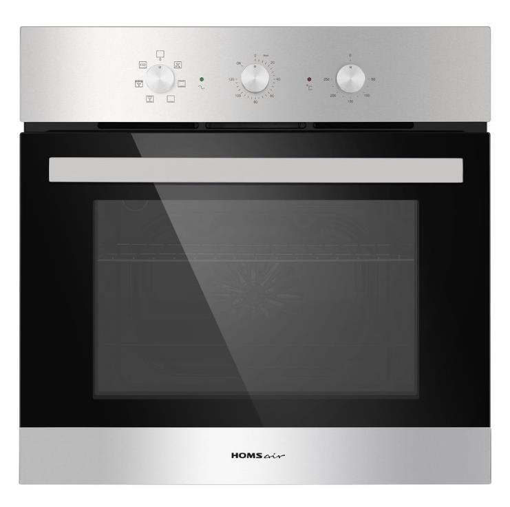 Духовой шкаф HOMSair OEF657S (серебристый)
