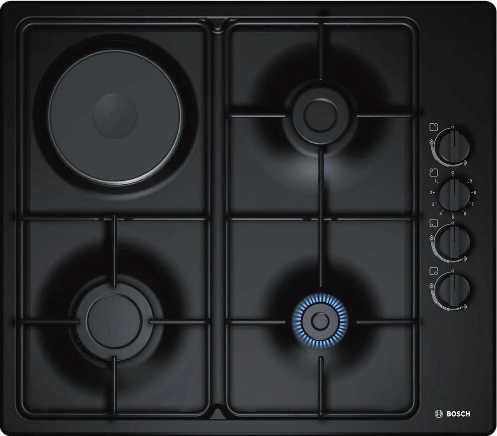 Варочная панель Bosch PBY6C6B62O (черный)(комбинированная варочная поверхность)