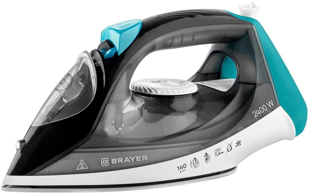 Утюг Brayer BR4008 (серый, белый)