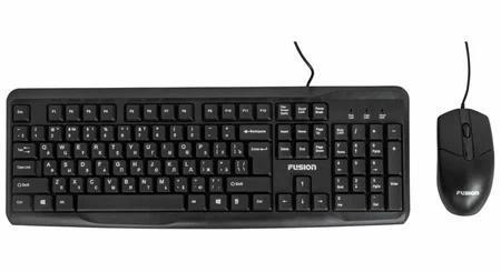Комплект клавиатура и мышь Fusion GKIT-508B