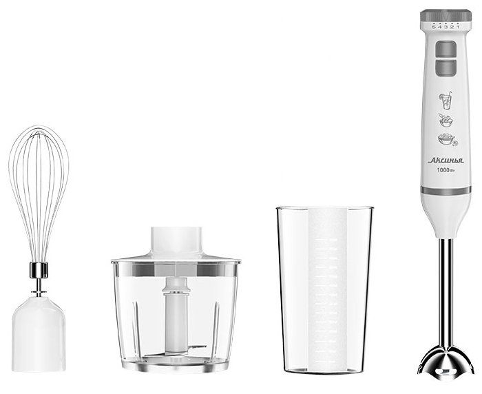 Блендер Аксинья КС-307В (серый, белый)