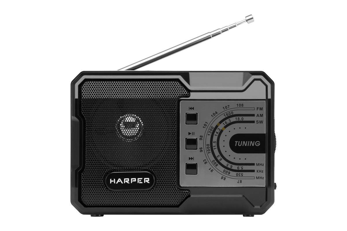 Радиоприемник Harper HRS-440 черный