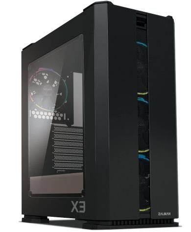 Корпус Zalman X3 (mATX, ATX, Mini-ITX, черный, без БП)/()