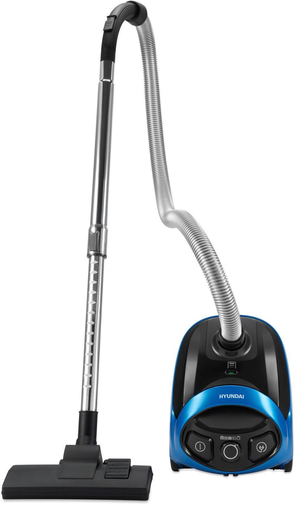 Пылесос Hyundai HYV-B1550 (черный, синий)