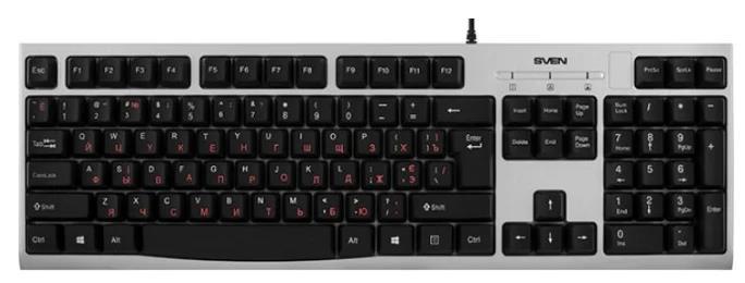 Клавиатура Sven KB-S300 (USB), (белый)