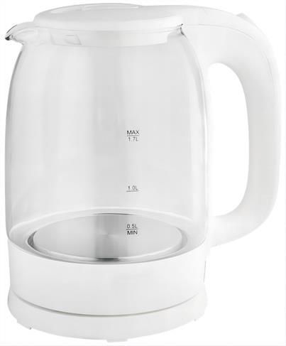 Электрический чайник Renova KT17G-03W (прозрачный, белый)