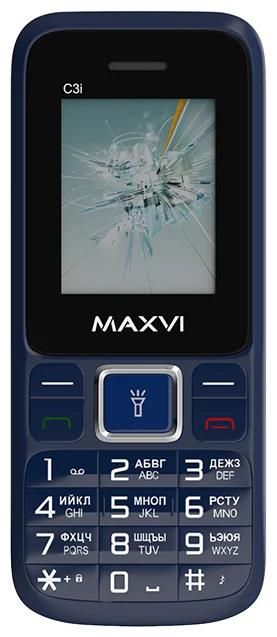 Мобильный телефон MAXVI C3I,маренго