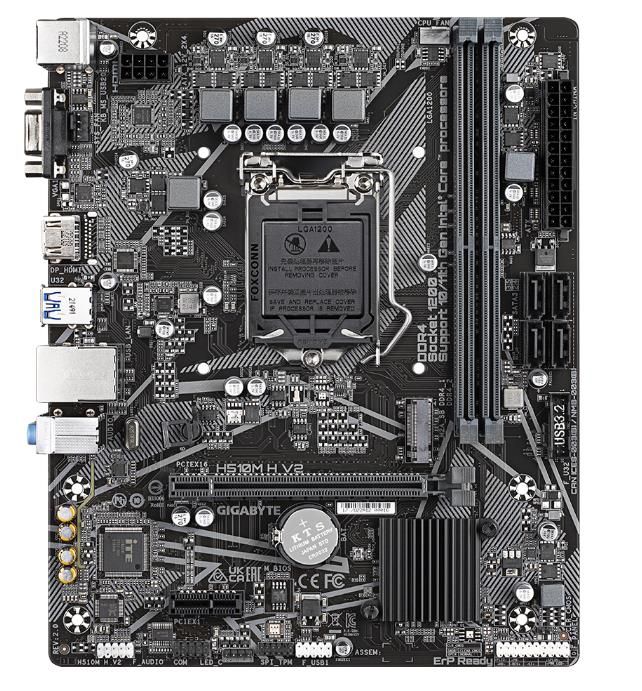 Материнская плата LGA1200 GIGABYTE H510M H V2 (rev. 2.0)