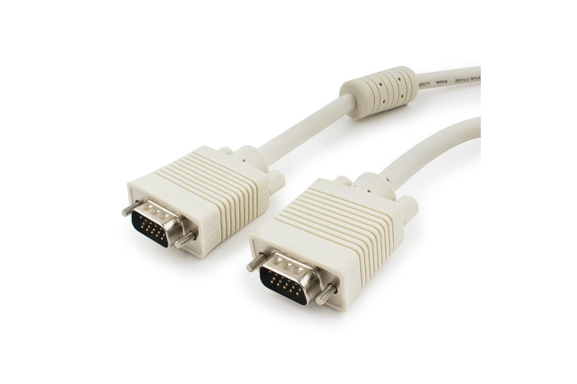 Кабель Cablexpert CC-PPVGA-5M VGA-VGA (серый) (5 м)