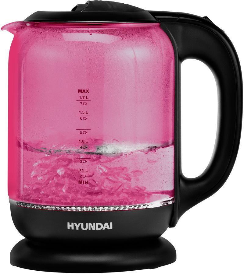 Электрический чайник Hyundai HYK-G4808 (черный)