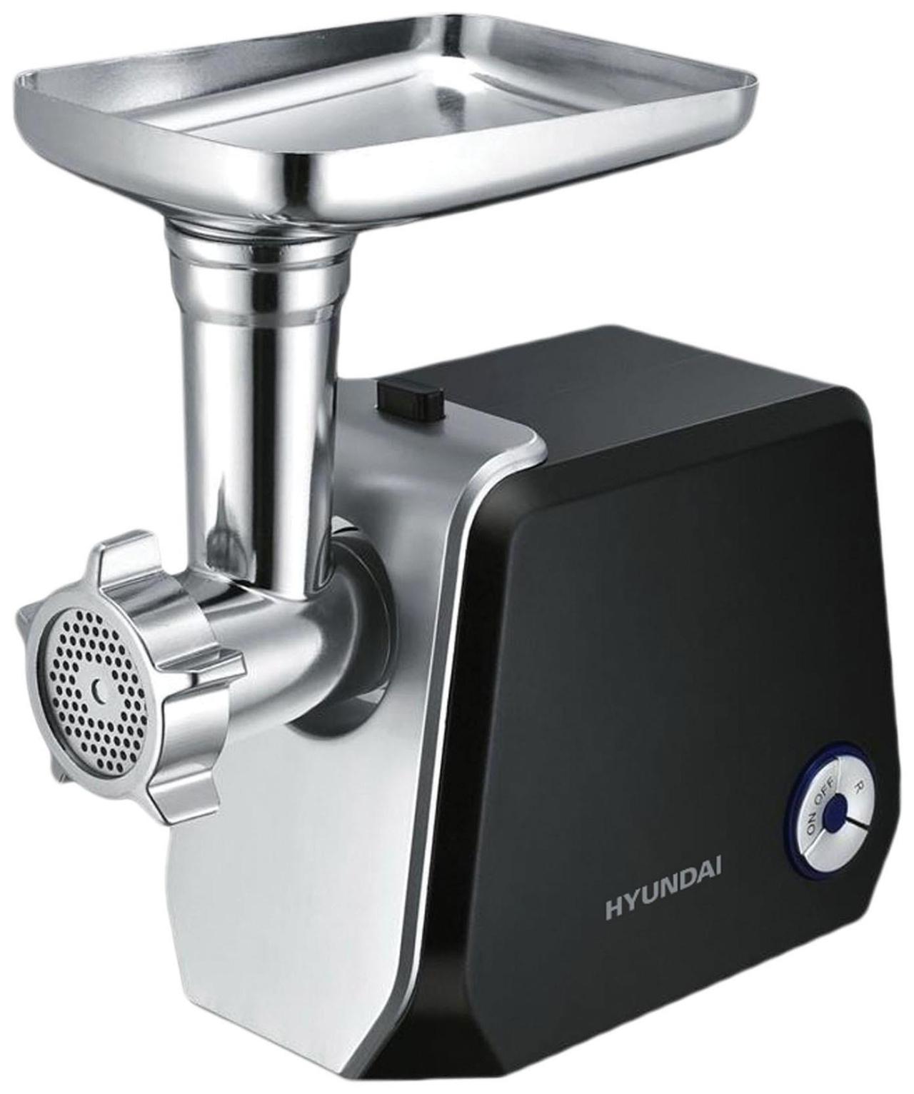 Мясорубка Hyundai HY-MG4422 (серебристый, черный)