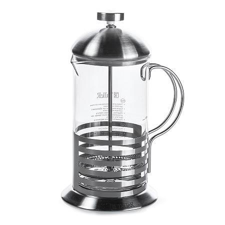 Френч-пресс TalleR TR-32303, 600 мл,стальной, прозрачный