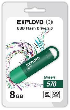 EXPLOYD 8GB-570-зеленый