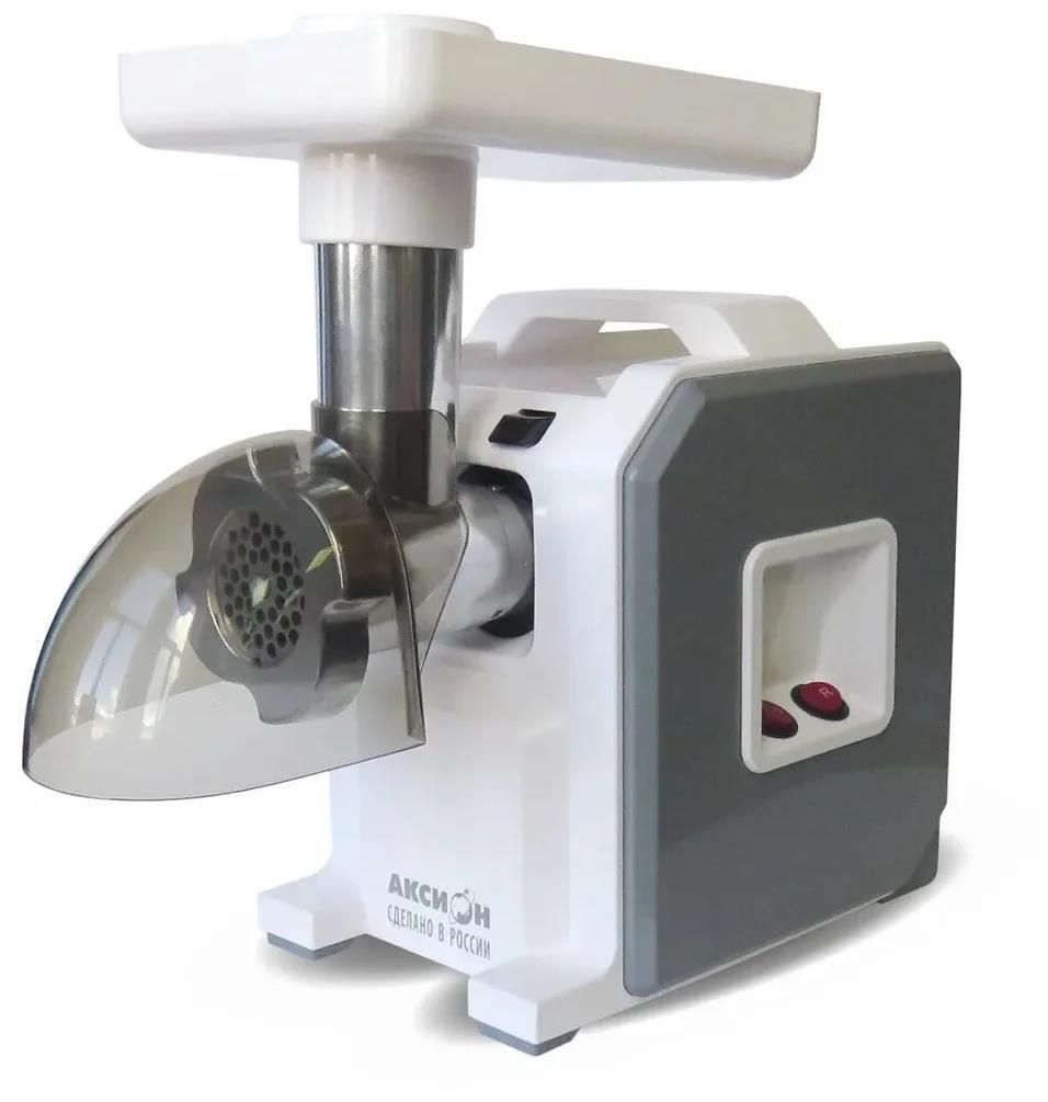 Мясорубка Аксион М 43.03 (белый, серый)