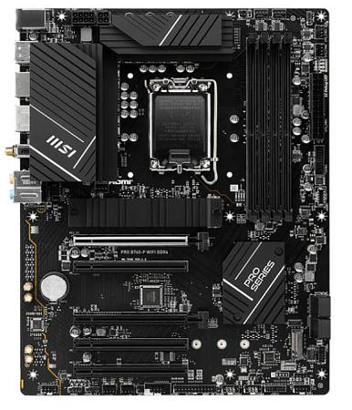 Материнская плата LGA 1700 MSI PRO B760-P WIFI DDR4