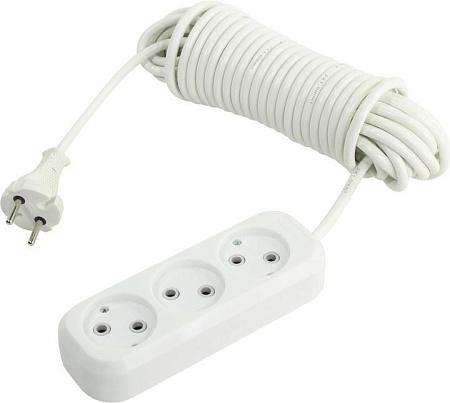 Сетевой фильтр SmartBuy SBE-10-3-10-N 10 м, белый Сетевой фильтр SmartBuy SBE-10-3-10-N 10 м, белый