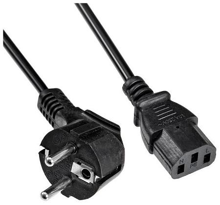 Кабель питания Buro AN23-1000-5 (CEE 7/7-IEC 320 C13) черный 5 м Кабель питания Buro AN23-1000-5 (CEE 7/7-IEC 320 C13) черный 5 м
