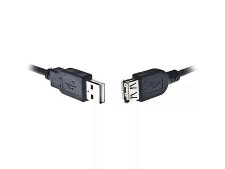 Кабель соединительный Bion BXP-CCP-USB2-AMAF-030 (USB 2.0 A-USB 2.0 A) черный 3 м