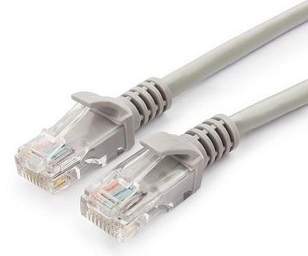 Патч-корд Cablexpert PP10-10M (10 м,UTP,5e,серый) Патч-корд Cablexpert PP10-10M (10 м,UTP,5e,серый)