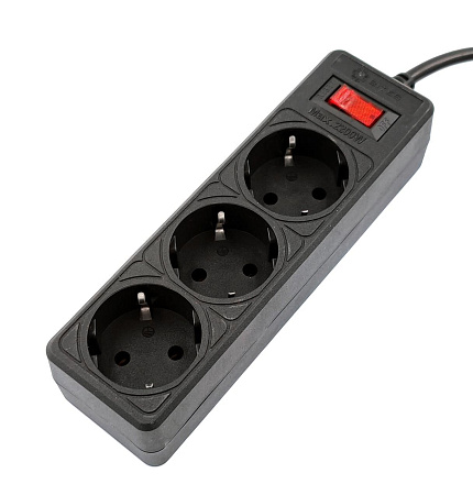 Сетевой фильтр 5BITES SP3B-518 1,8 м, черный