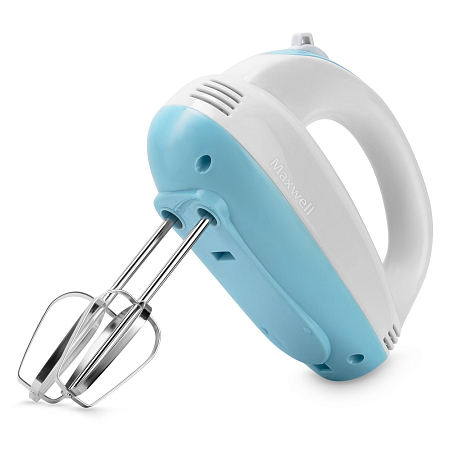 Миксер Maxwell MW-1360 W (голубой, белый) Миксер Maxwell MW-1360 W (голубой, белый)