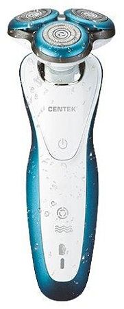 Бритва CENTEK CT-2163,белый, синий