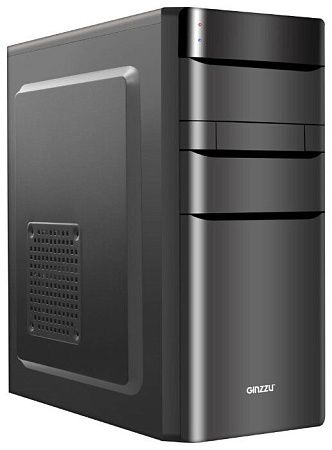 Корпус Ginzzu A200 (mATX, ATX, черный, без БП)/() Корпус Ginzzu A200 (mATX, ATX, черный, без БП)/()