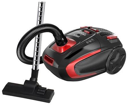 Пылесос DELTA LUX DL-0848 (черный, красный)