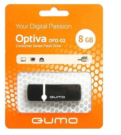 USB flash Qumo Optiva 02,(USB 2.0/8 Гб)-черный (QM8GUD-OP2-black) USB flash Qumo Optiva 02,(USB 2.0/8 Гб)-черный (QM8GUD-OP2-black)