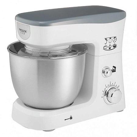 Миксер DELTA LUX DE-7900Р (серый, белый)