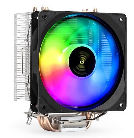 Кулер для процессора ExeGate Wizard EXX400V2-PWM.FRGB (EX293655RUS) (FM2/FM2+, AM3/AM3+/FM1, AM2+, AM2, LGA1150/1151/1155/S1156, LGA775, LGA 1200, LGA 1700, AM5)1 шт