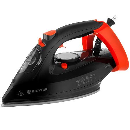 Утюг Brayer BR4007 (оранжевый, черный)