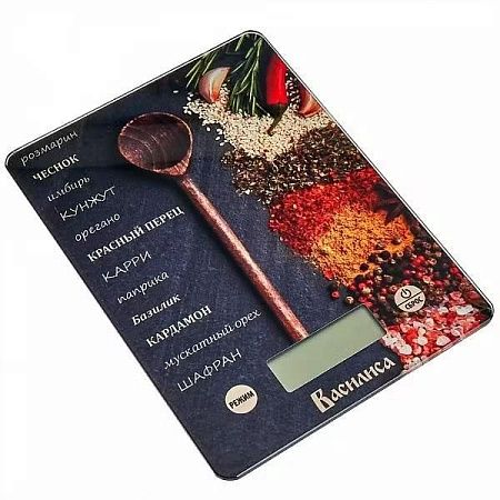 Весы кухонные Василиса ВА-018 Приправы (рисунок)