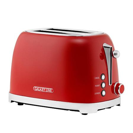 Тостер Galaxy GL2919 (красный)
