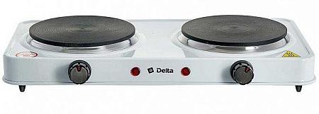DELTA D-706 двухконфорочная диск белая (5)