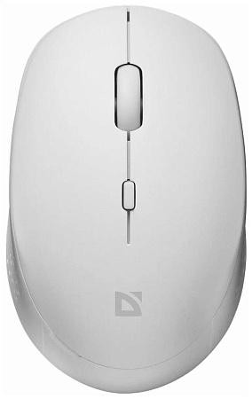 Мышь Defender Auris MB-027 (USB,белый)/(52028)