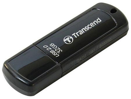 USB flash Transcend JetFlash 350,(USB 2.0/32 Гб)-черный (TS32GJF350)