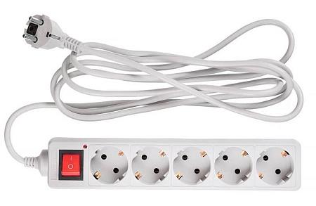 Сетевой фильтр Buro 500SL-3-G 3 м, серый Сетевой фильтр Buro 500SL-3-G 3 м, серый