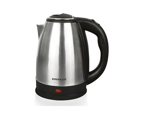 Электрический чайник Ergolux ELX-KS05-C72 (черный, серебристый) Электрический чайник Ergolux ELX-KS05-C72 (черный, серебристый)