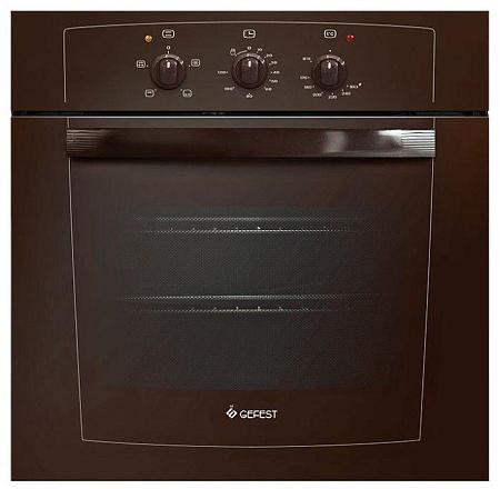 Духовой шкаф Гефест ДГЭ 601-01 К (коричневый)