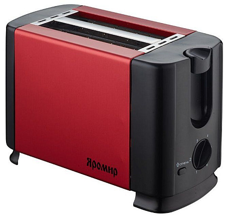 Тостер Яромир ЯР-602 (красный, черный) Тостер Яромир ЯР-602 (красный, черный)