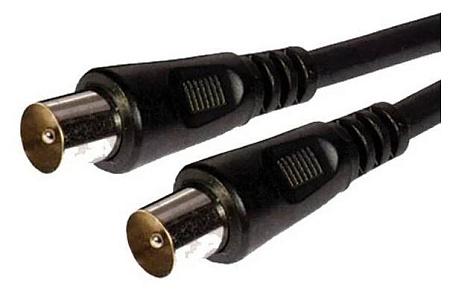 Кабель Rexant 17-5021 ТВ штекер-ТВ штекер (черный) (1,5 м) Кабель Rexant 17-5021 ТВ штекер-ТВ штекер (черный) (1,5 м)